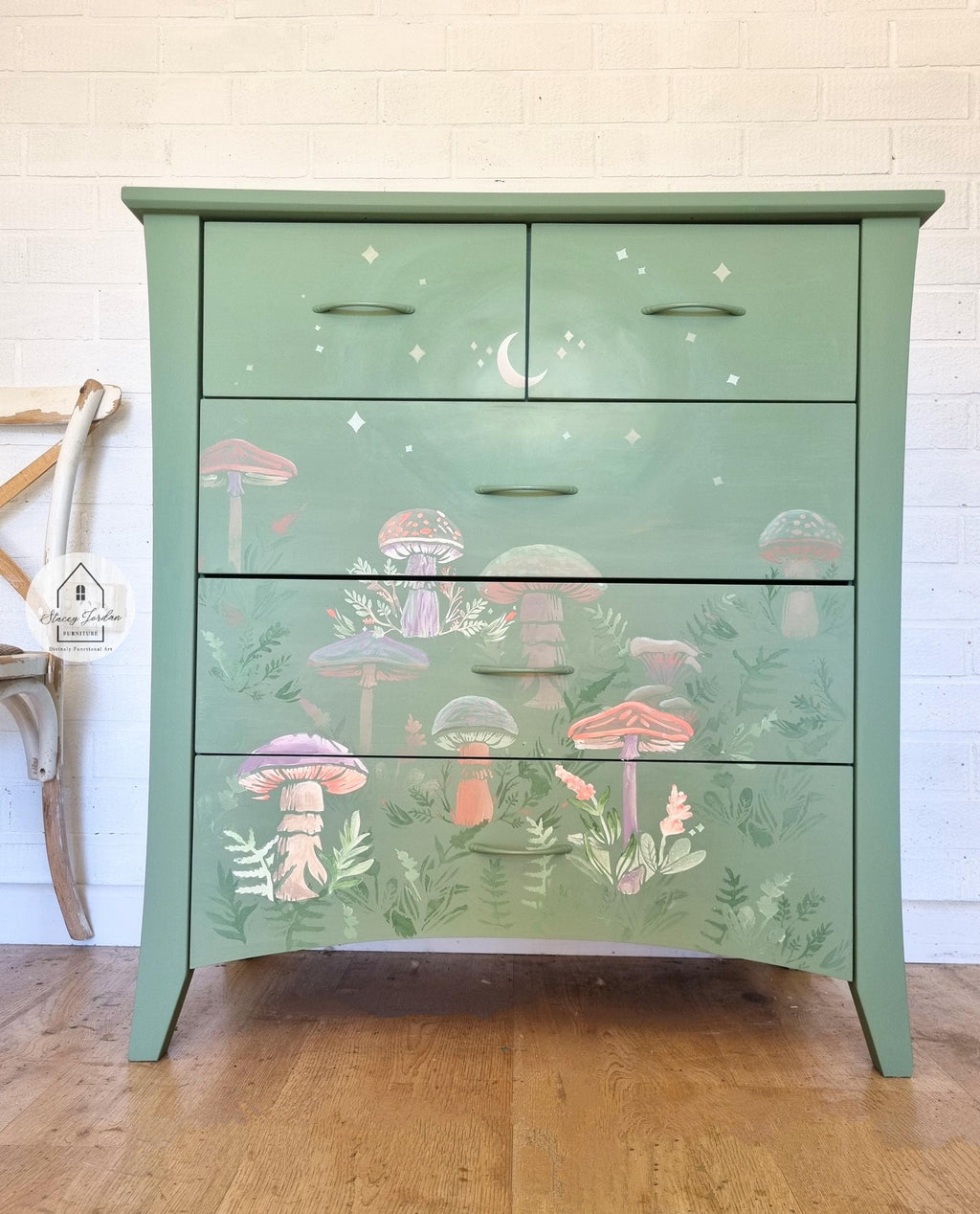 MOONLIT MUSHROOMS | Stencil | Furniture | Arts & Crafts | Dixie Belle Paint