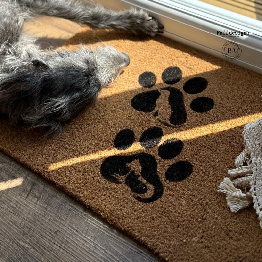 PAWS FOR a CAUSE | Stencil | Furniture | Arts & Crafts | Dixie Belle Paint