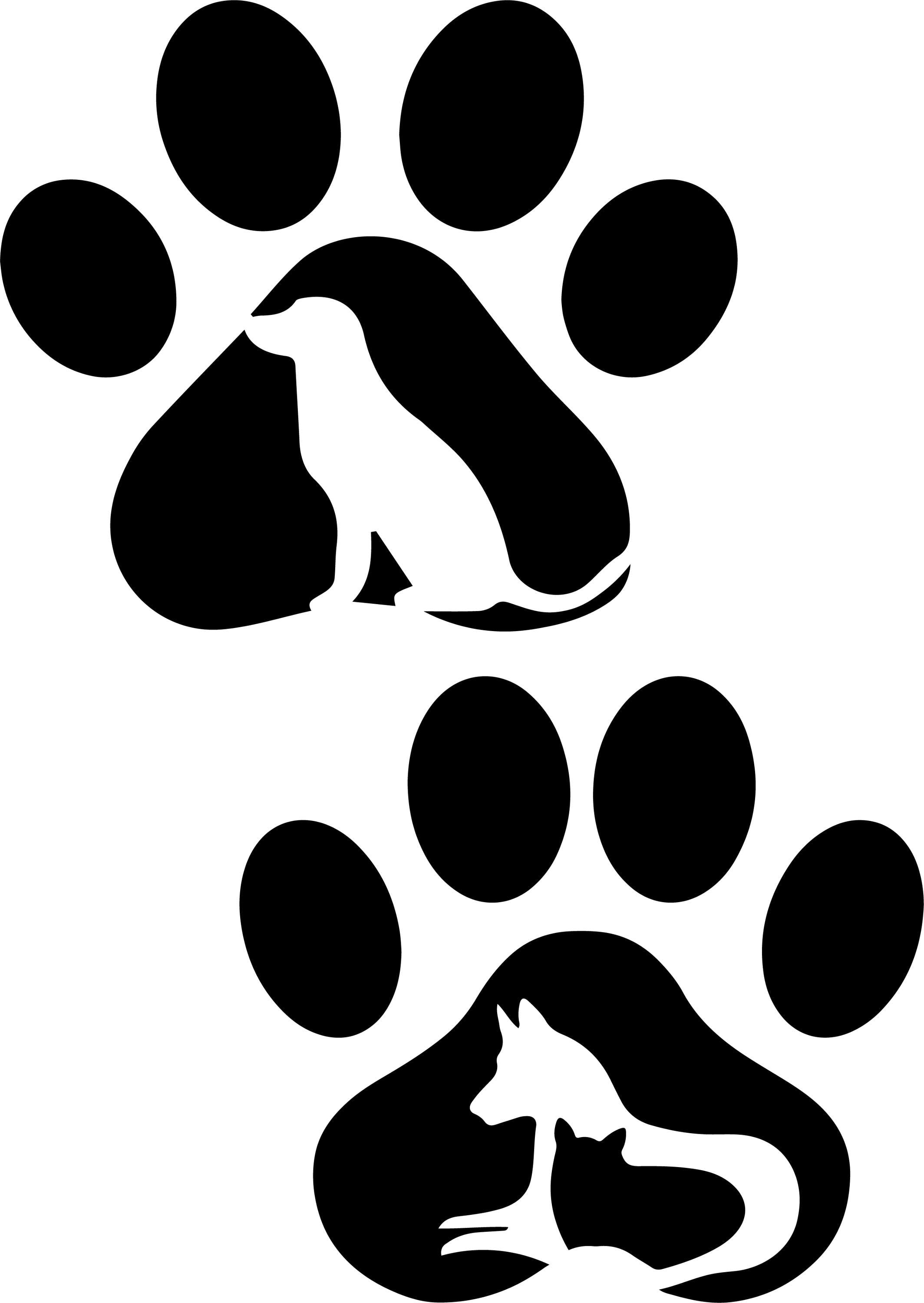 PAWS FOR a CAUSE | Stencil | Furniture | Arts & Crafts | Dixie Belle Paint