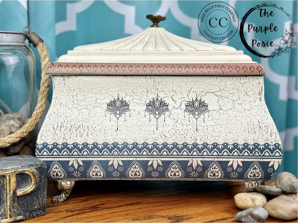 BOHEMIAN DREAM | Retired | Transfer | 4 Sheets Dixie Belle Paint boho decor transfer