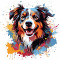 MOLLIE THE COLLIE | Rice Decoupage Paper | Dixie Belle Paint Company Dixie Belle Paint