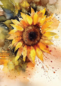 SUNNY DAZE | A1 Rice Decoupage Paper | For Furniture | Crafts | Art | Dixie Belle Paint Dixie Belle Paint
