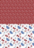 PATRIOTIC PRIDE | A3- 11.7 x 16.54 inches | Rice Decoupage Paper | Furniture | Crafts | Art Dixie Belle Paint