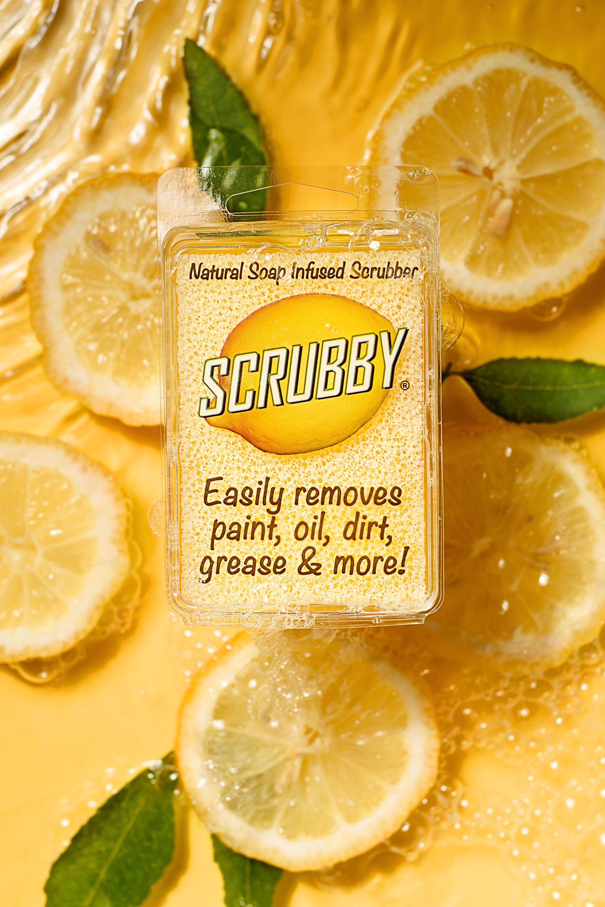 SCRUBBY SOAP | Orange | Lemon Lime | Lemon