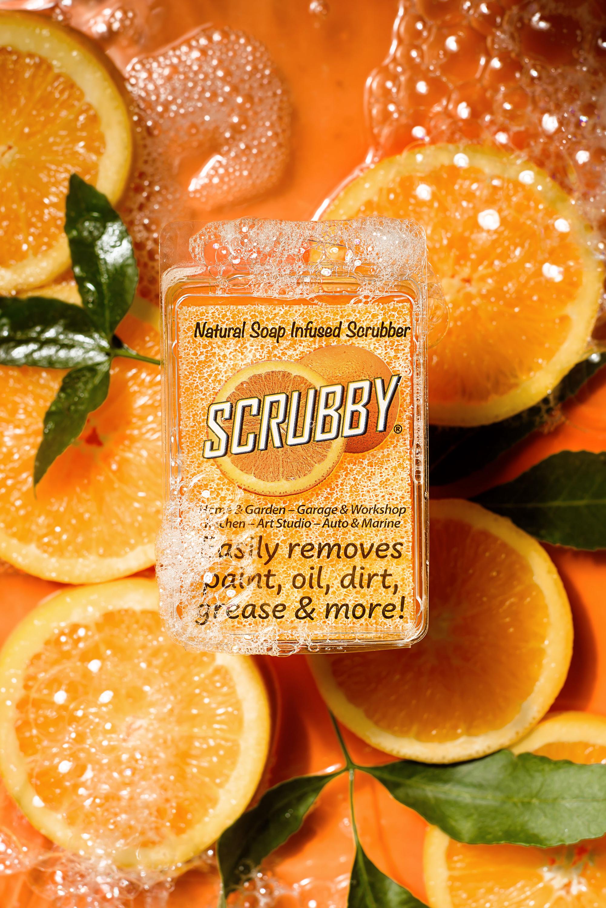 SCRUBBY SOAP | Orange | Lemon Lime | Lemon