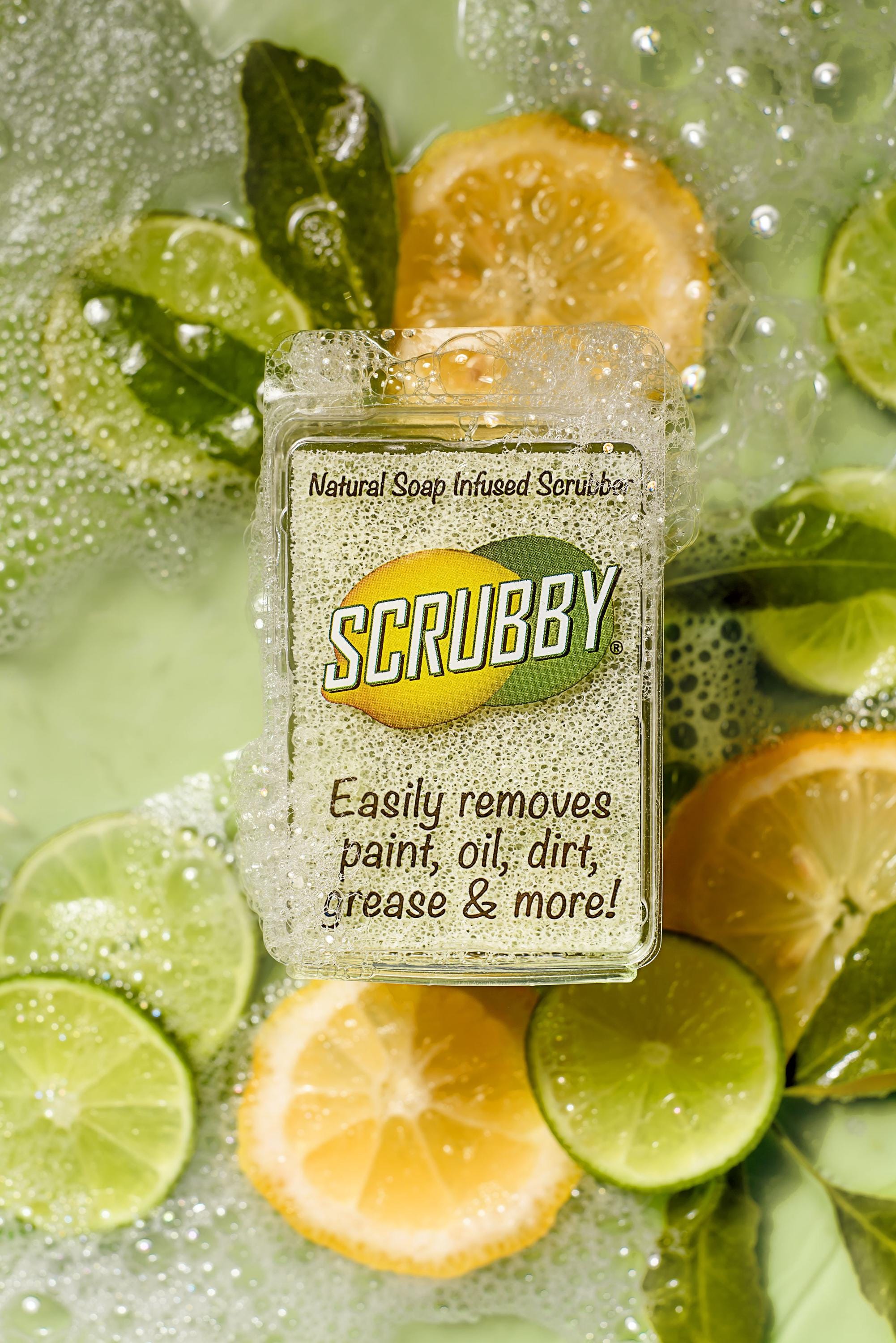 SCRUBBY SOAP | Orange | Lemon Lime | Lemon