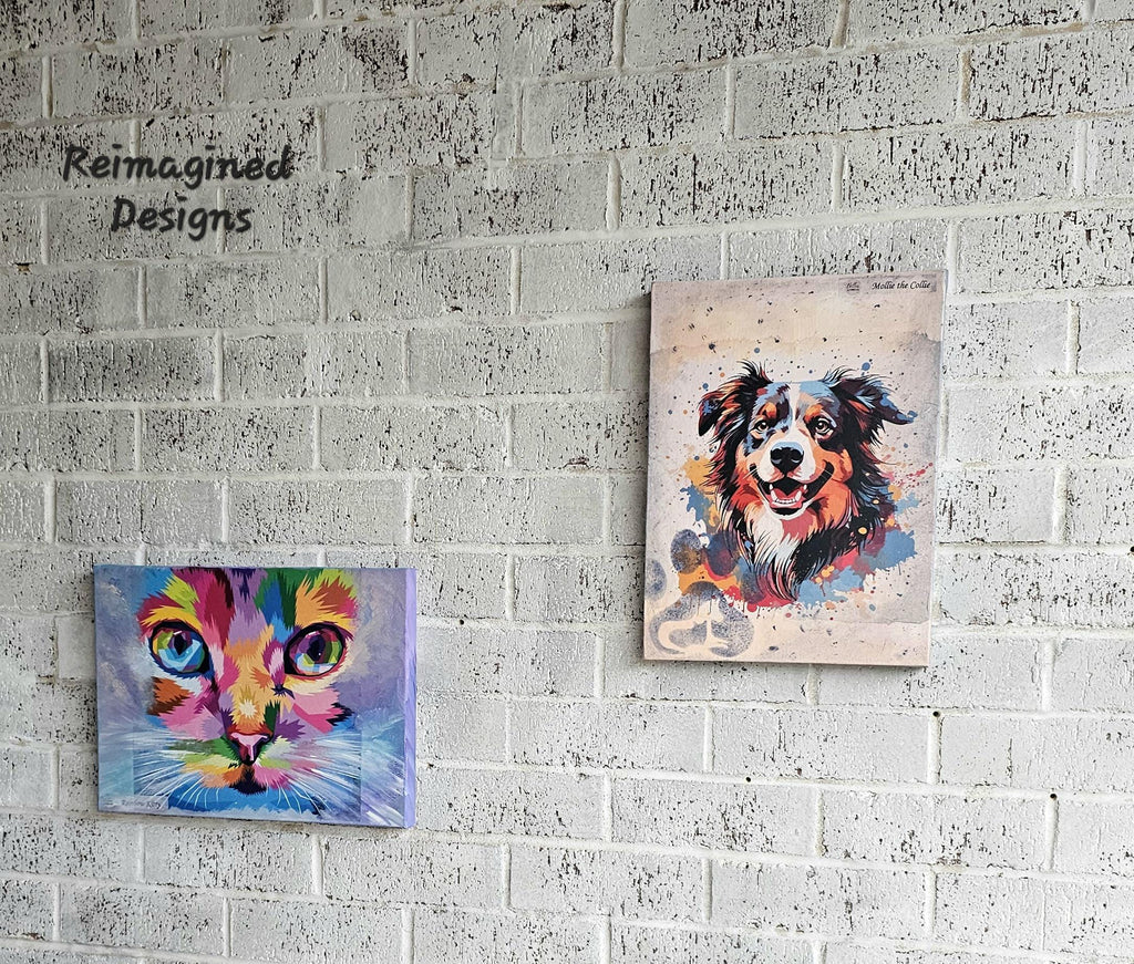 RAINBOW KITTY | Rice Decoupage Paper | Dixie Belle Paint Company
