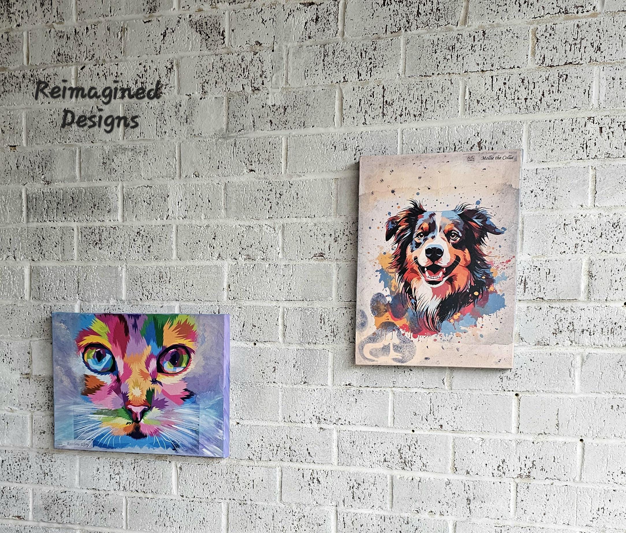 RAINBOW KITTY | Rice Decoupage Paper | Dixie Belle Paint Company