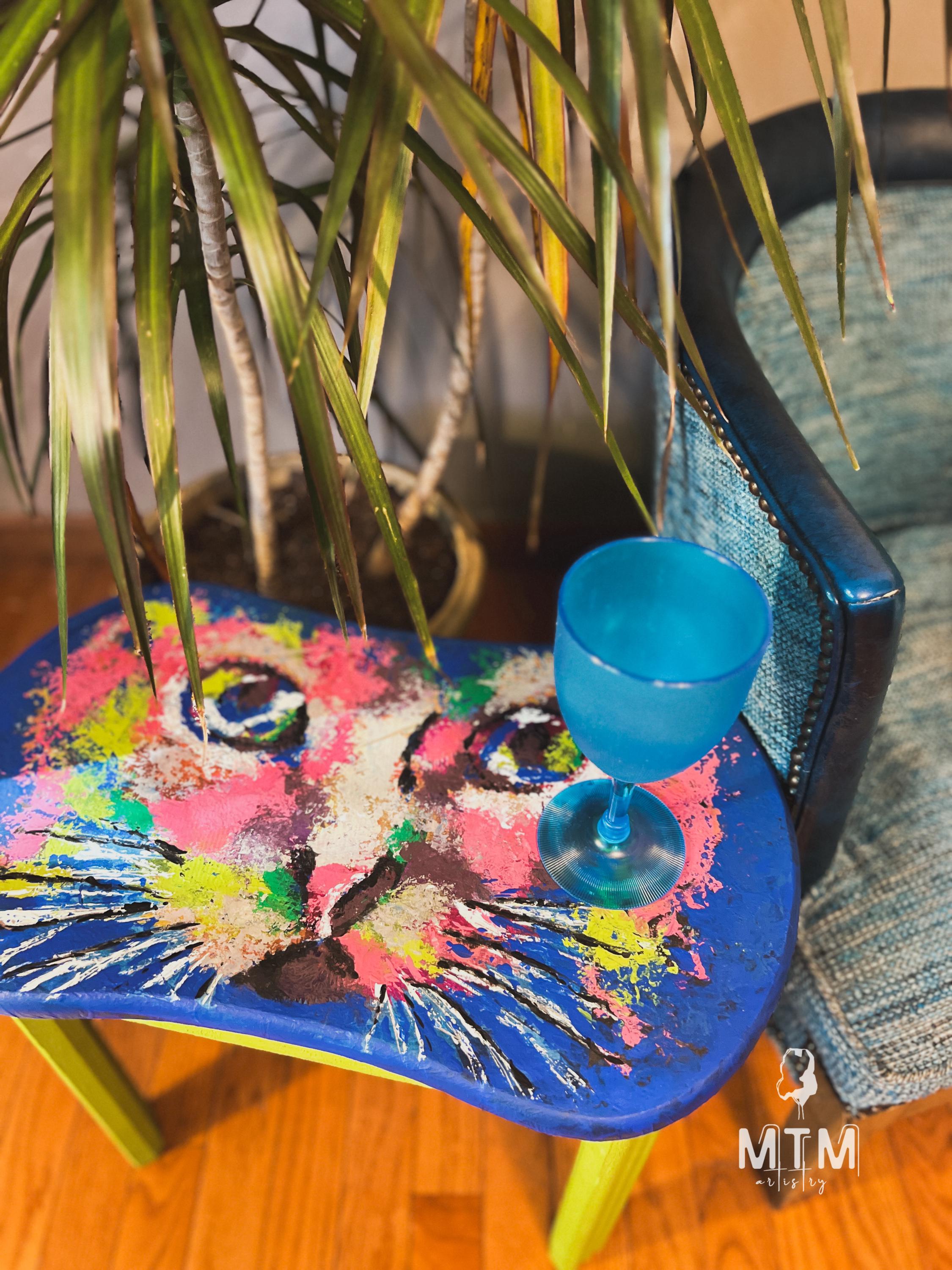 RAINBOW KITTY | Rice Decoupage Paper | Dixie Belle Paint Company