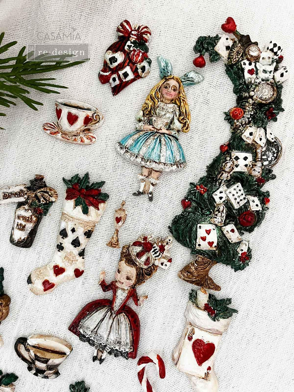 Whimsical Holiday Dreams - Resin Mould 5"x8"