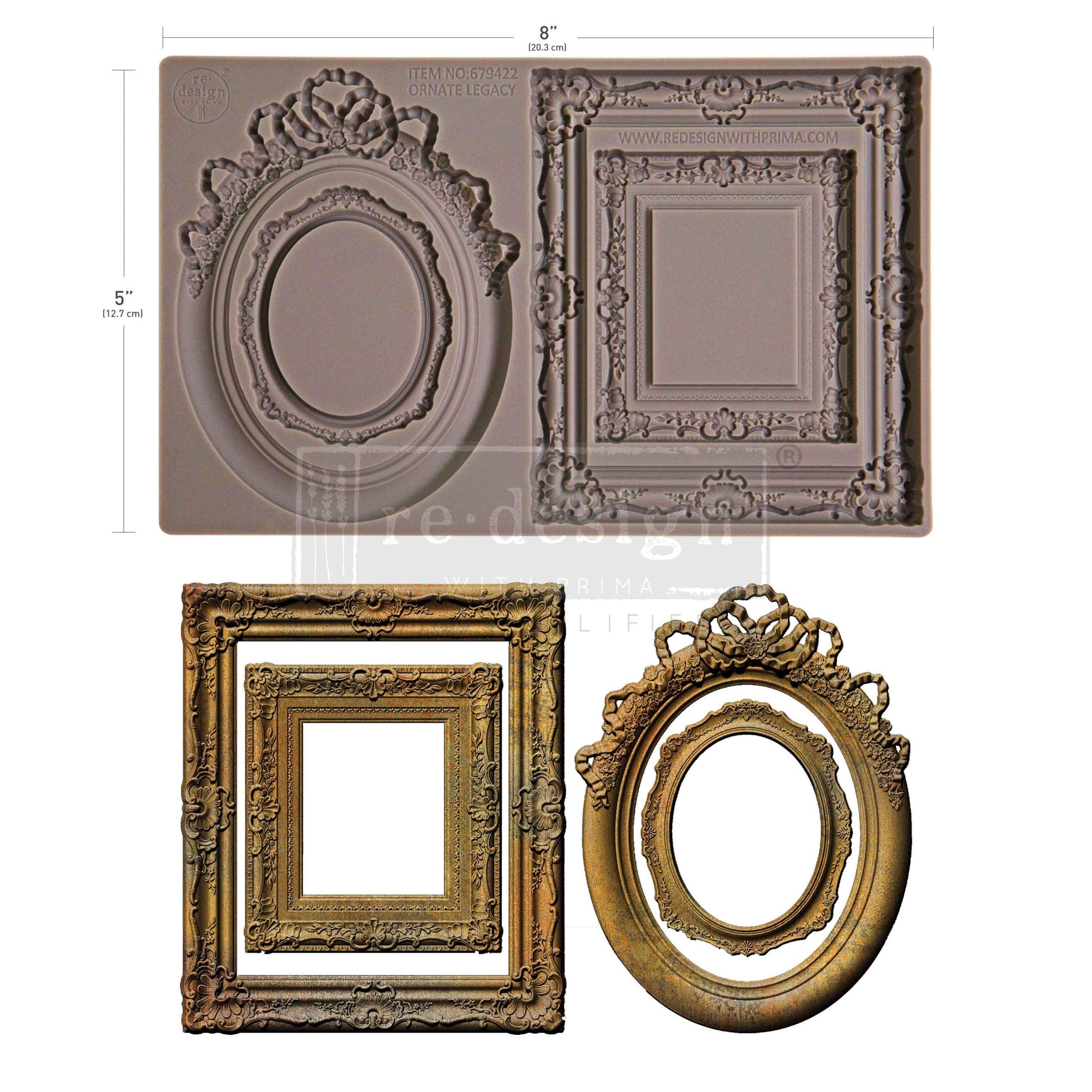 Ornate Legacy  - Resin Mould 5"x8"