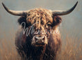 Bramble And Bristle | 21”x29” | Large Decoupage Tissue Paper | Whimsykel Designs | highland coo