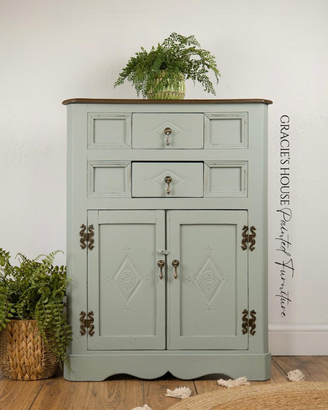 OXFORD FOG | Dixie Belle Silk Paint | earthy green-gray | Furniture Paint | Ships Same Day | Eligible for Free Shipping