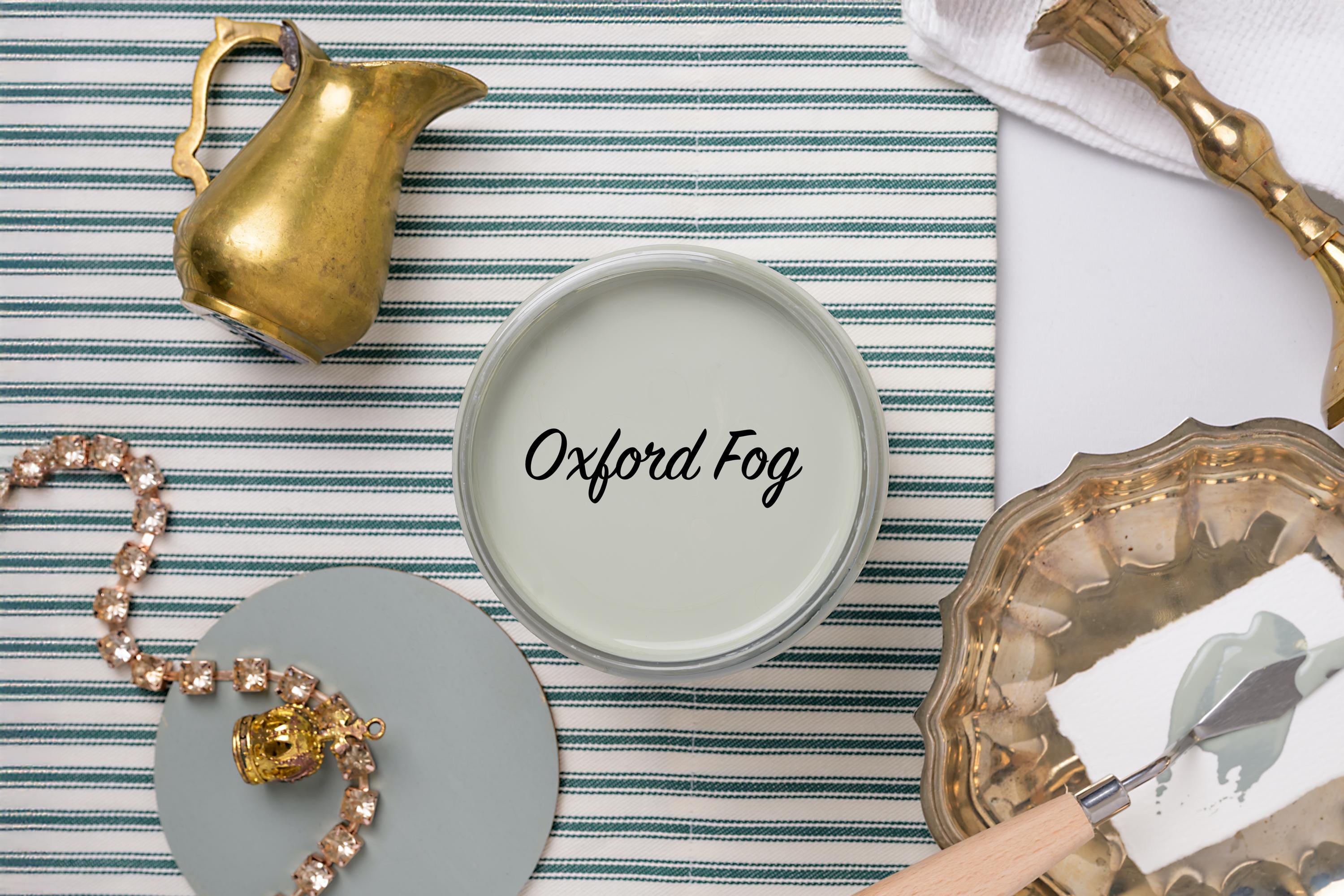 OXFORD FOG | Dixie Belle Silk Paint | earthy green-gray | Furniture Paint | Ships Same Day | Eligible for Free Shipping