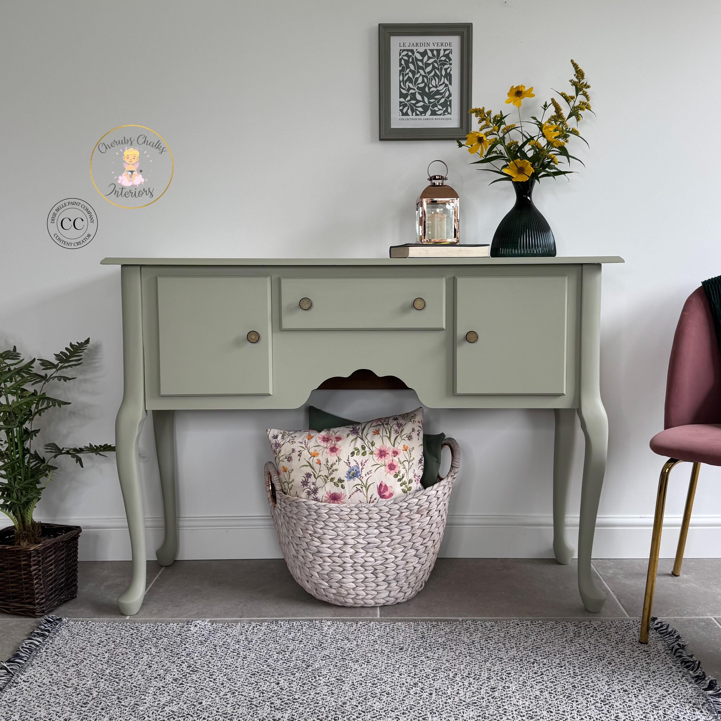 WICKLOW GLEN | Dixie Belle Silk Paint | muted sage | Furniture Paint | Ships Same Day | Eligible for Free Shipping