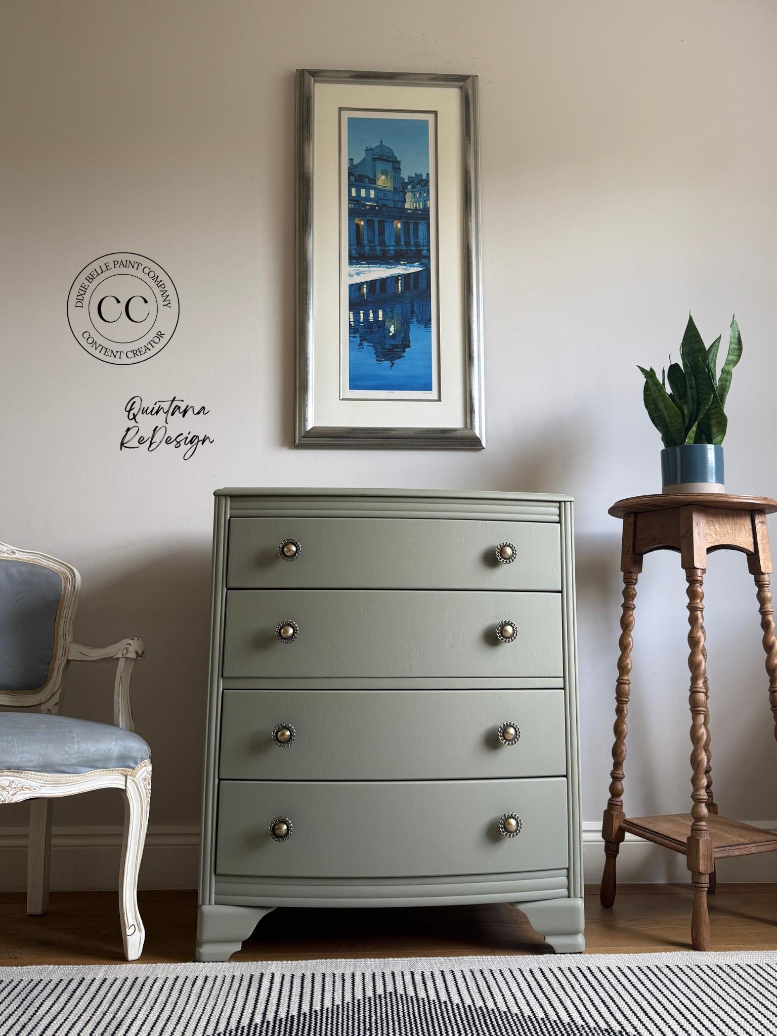 HIGHLANDS | Dixie Belle Silk Paint | muted olive | Furniture Paint | Ships Same Day | Eligible for Free Shipping