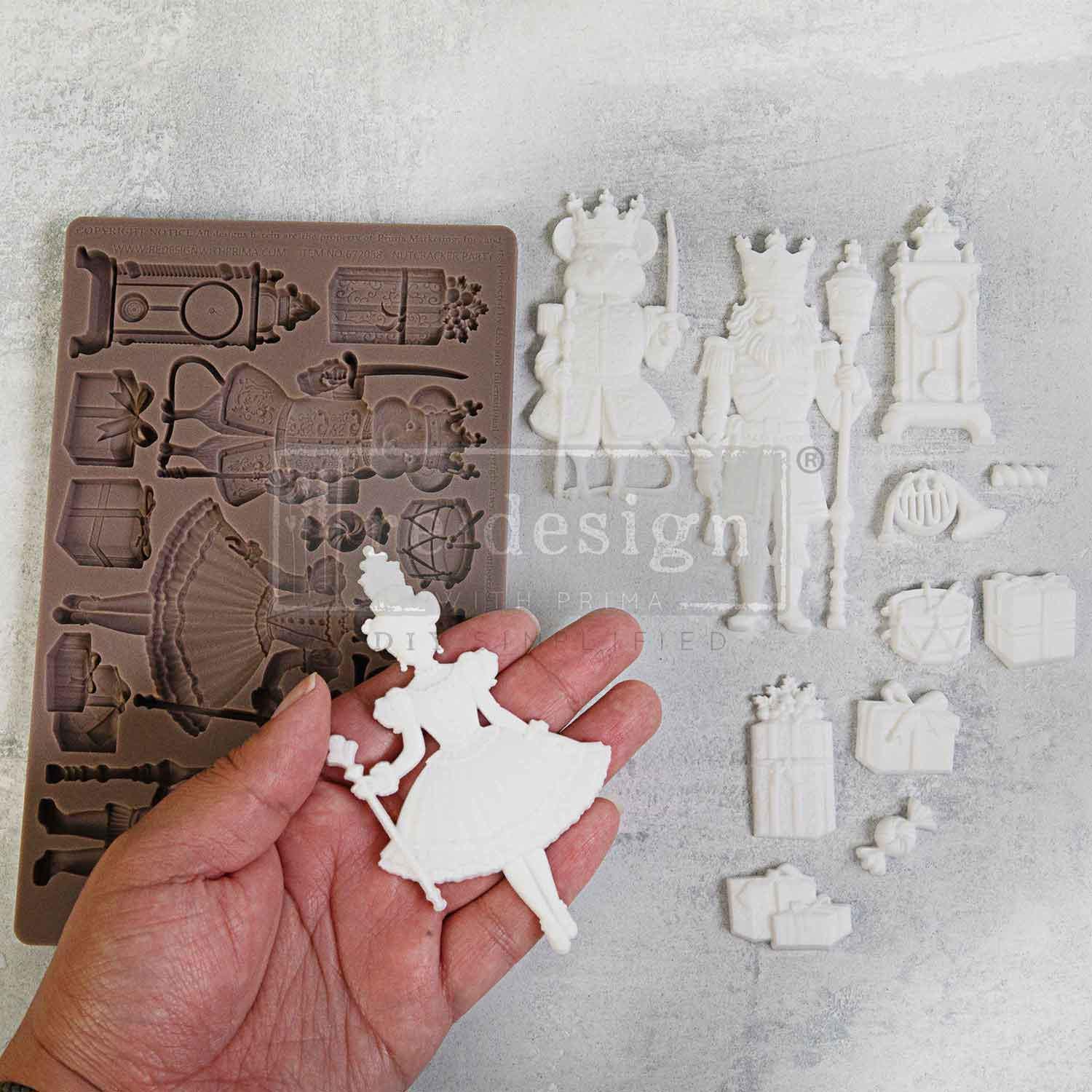 Nutcracker Party - Resin Mould 5"x8"