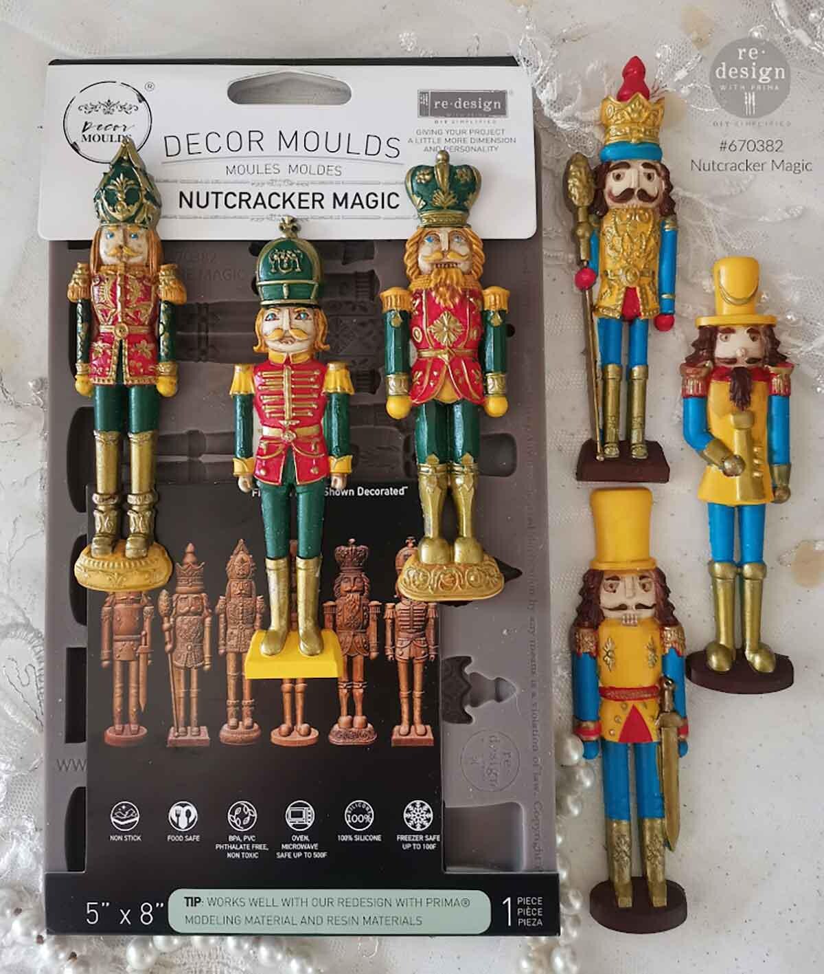 Nutcracker Magic  - Resin Mould 5"x8"