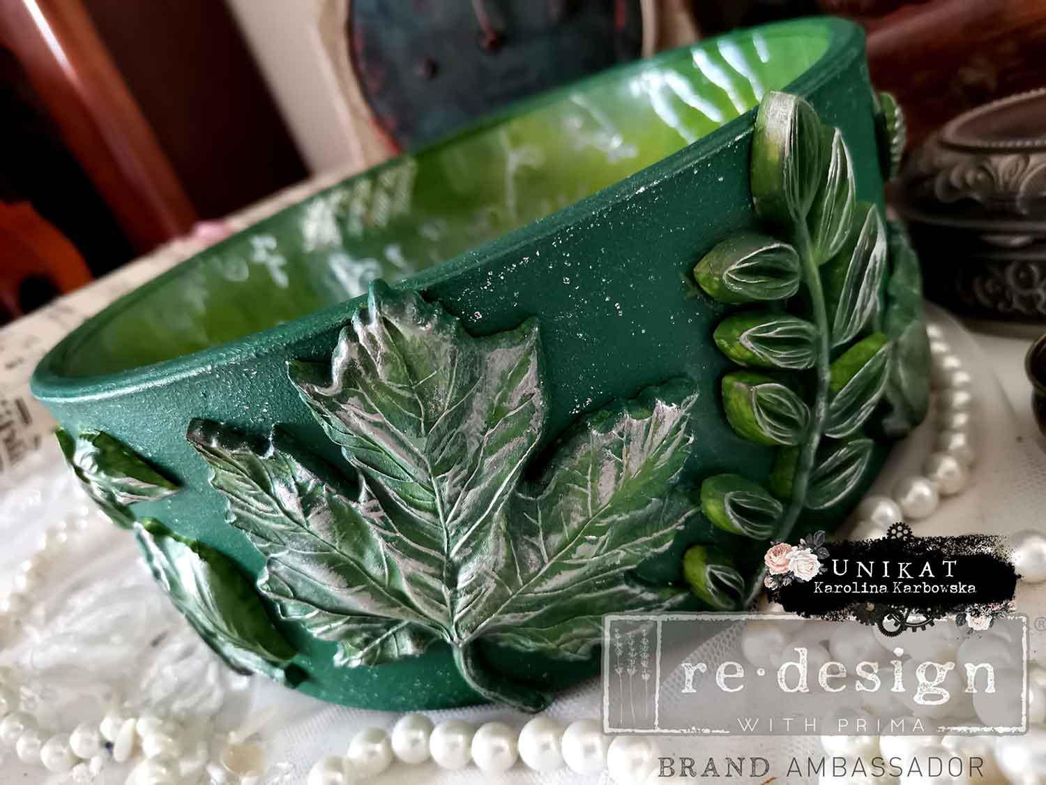 Falling Leaves Fantasy - Resin Mould 5"x8"