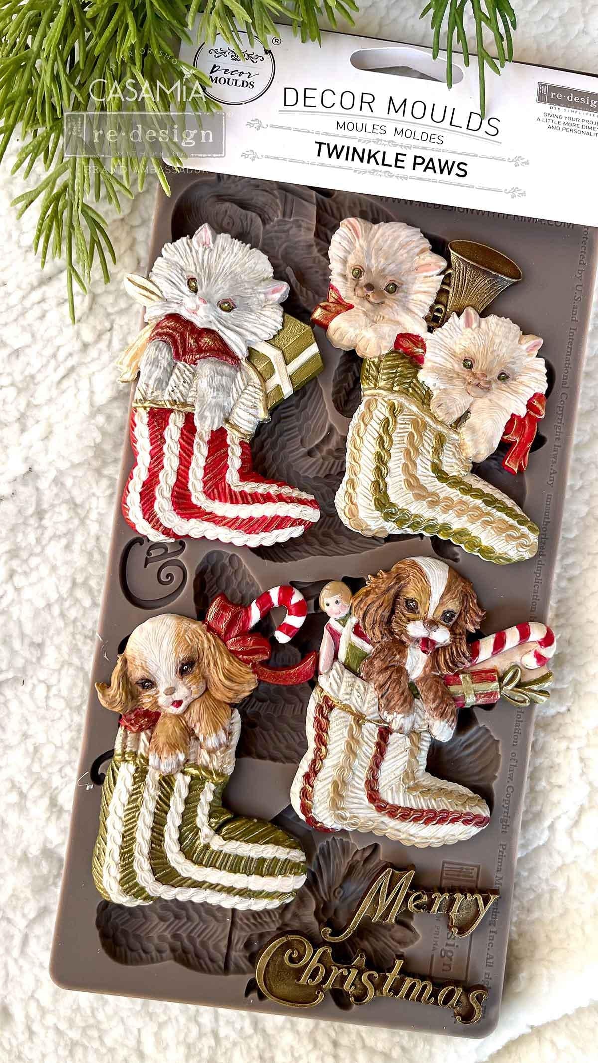 Twinkle Paws  - Resin Mould 5"x10"