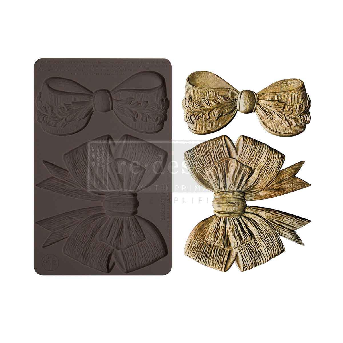 Vintage Opulence Bow - Resin Mould 5"x8"
