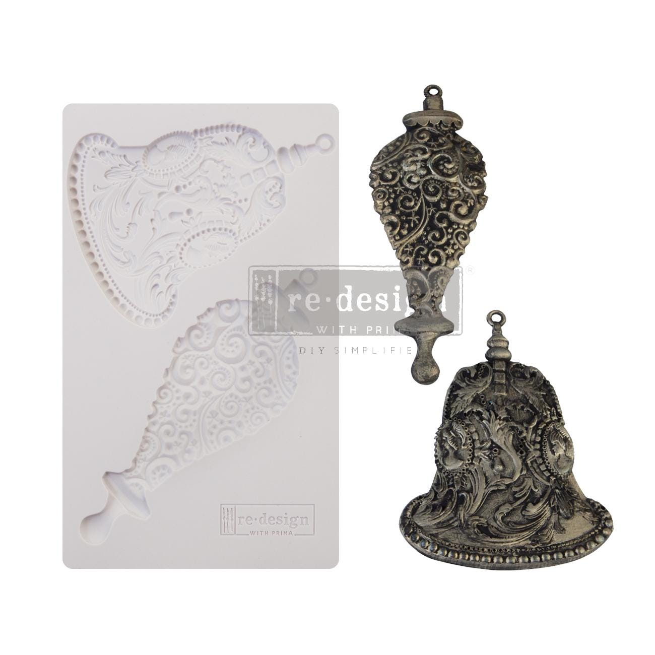 Silver Bells - Resin Mould 5"x8"