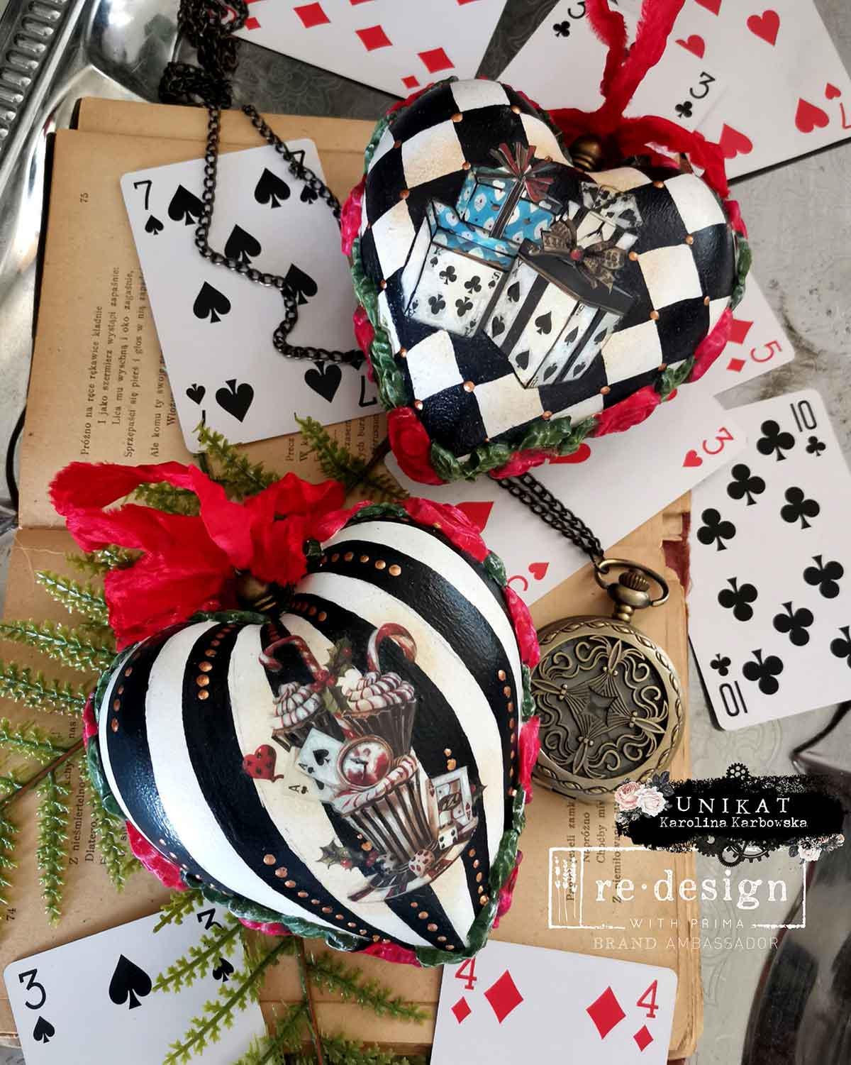 WHIMSICAL HOLIDAY DREAMS | Middy Transfers | Redesign With Prima | Rub on Transfers | Furniture | Arts & Crafts | 4 sheets-8.5" x 11"