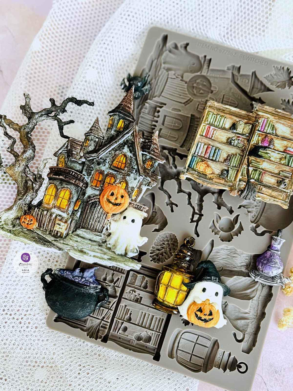 Halloween Mould | Bewitched  - Resin Mould 5"x8"