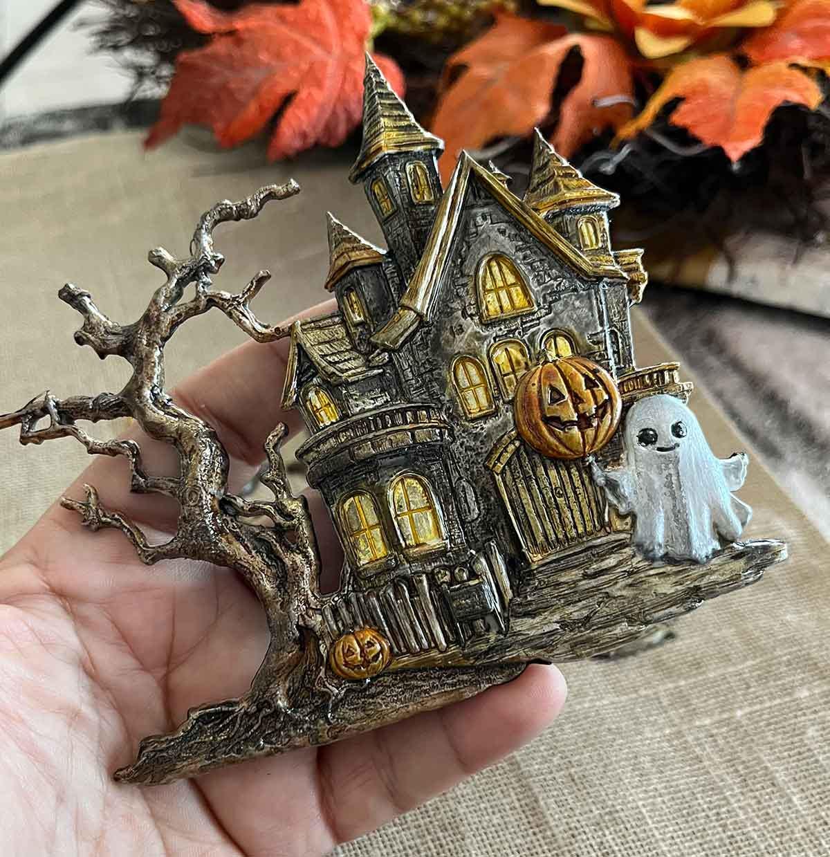 Halloween Mould | Bewitched  - Resin Mould 5"x8"