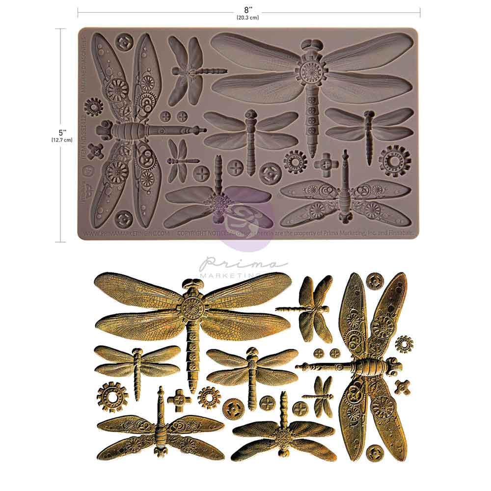 Machine Dragonfly - Resin Mould 5"x8"