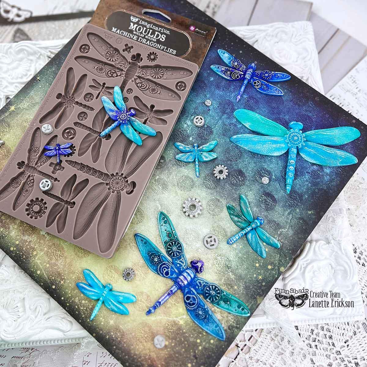 Machine Dragonfly - Resin Mould 5"x8"