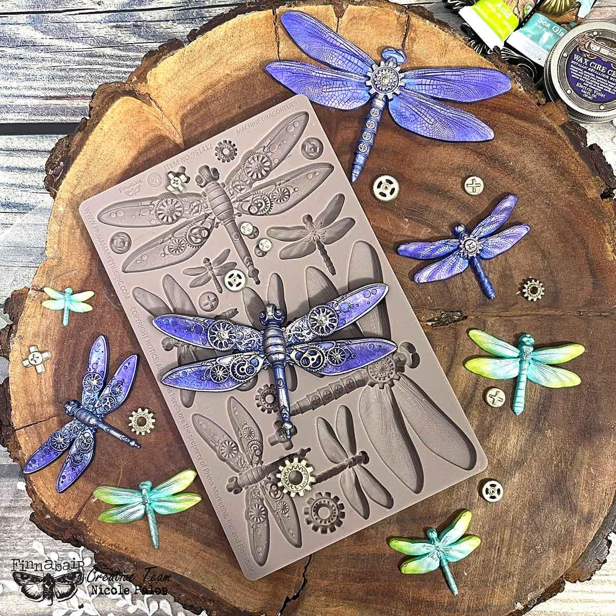 Machine Dragonfly - Resin Mould 5"x8"