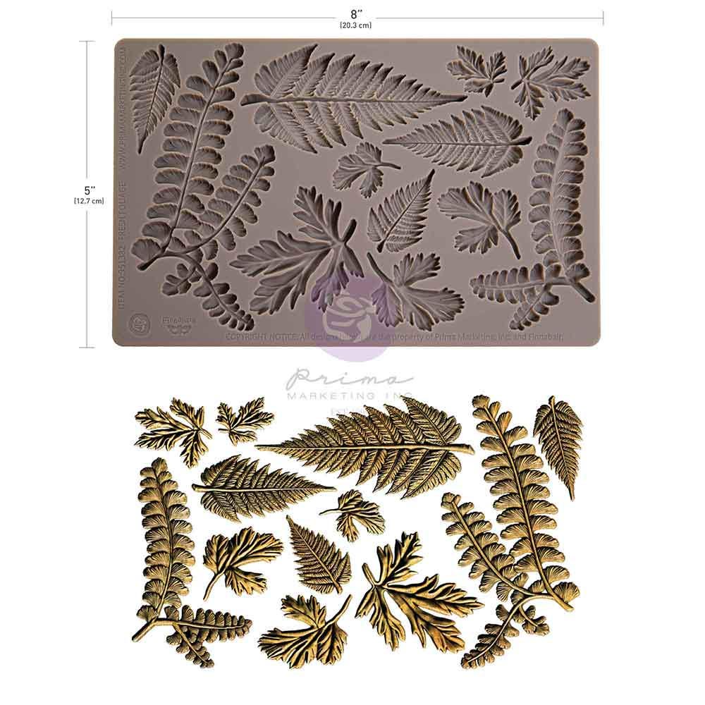 Fresh Foliage  - Resin Mould 5"x8"