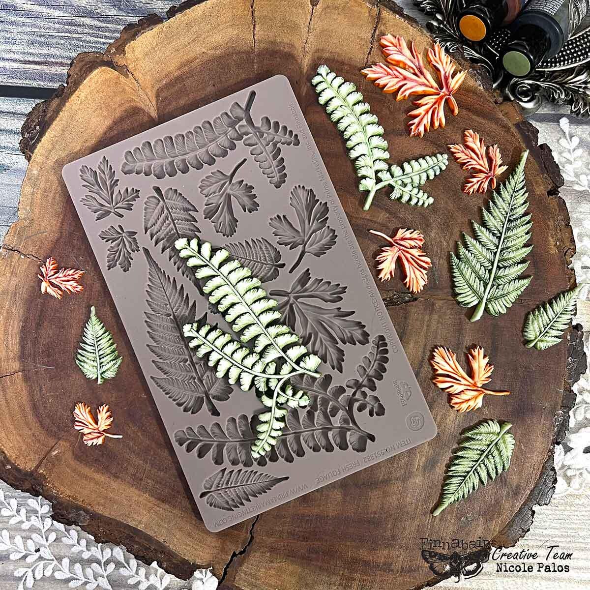 Fresh Foliage  - Resin Mould 5"x8"