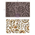 Halves And Quarters - Resin Mould 5"x8" Redesign with Prima