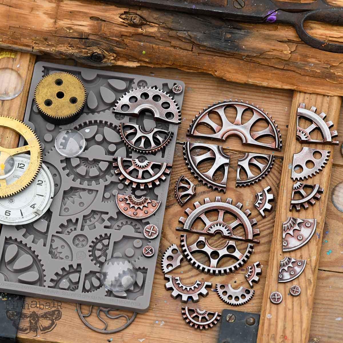 Halves And Quarters - Resin Mould 5"x8"