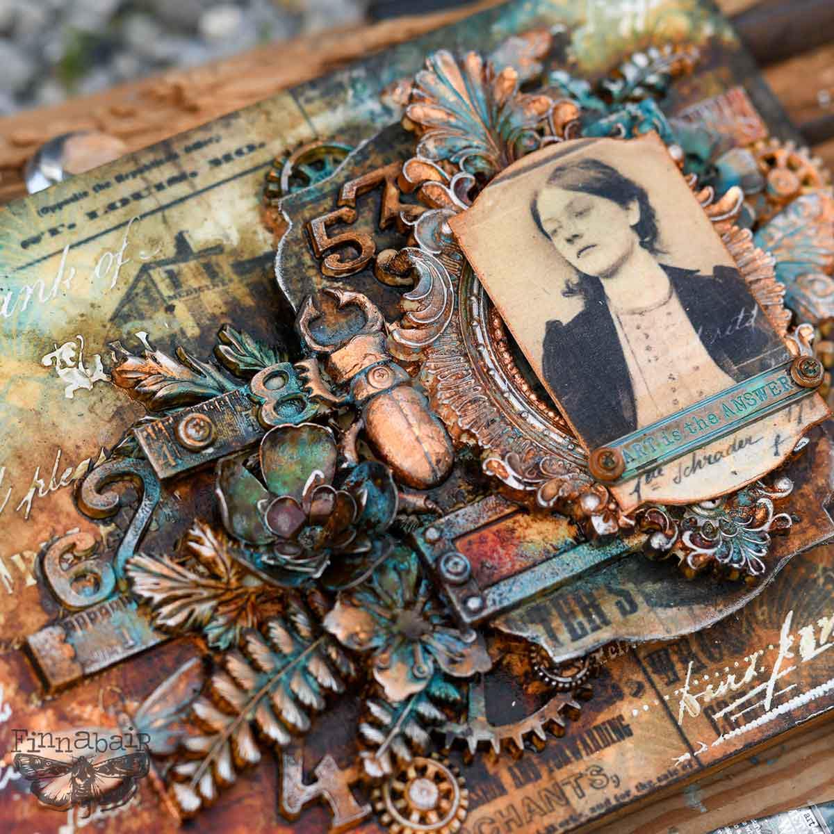 CHESTNUT STREET | A3 Decoupage Paper | Furniture | Arts & Crafts | 11.7"X16.5"; 1 sheet | Redesign with Prima | antique texture