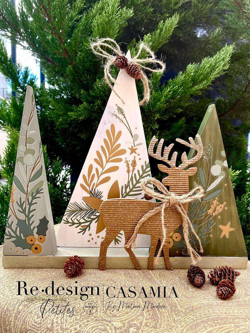 HOLIDAY SPIRIT | Small Transfers | Redesign With Prima | Rub on Transfers | Furniture | Arts & Crafts | 3 sheets, 6x12