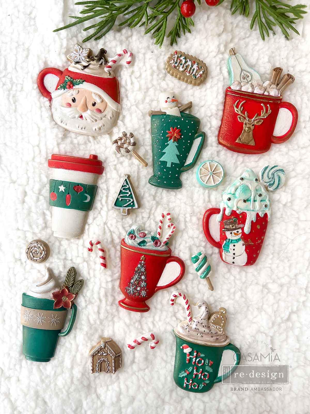 Cheerful Cups - Resin Mould 5"x8"