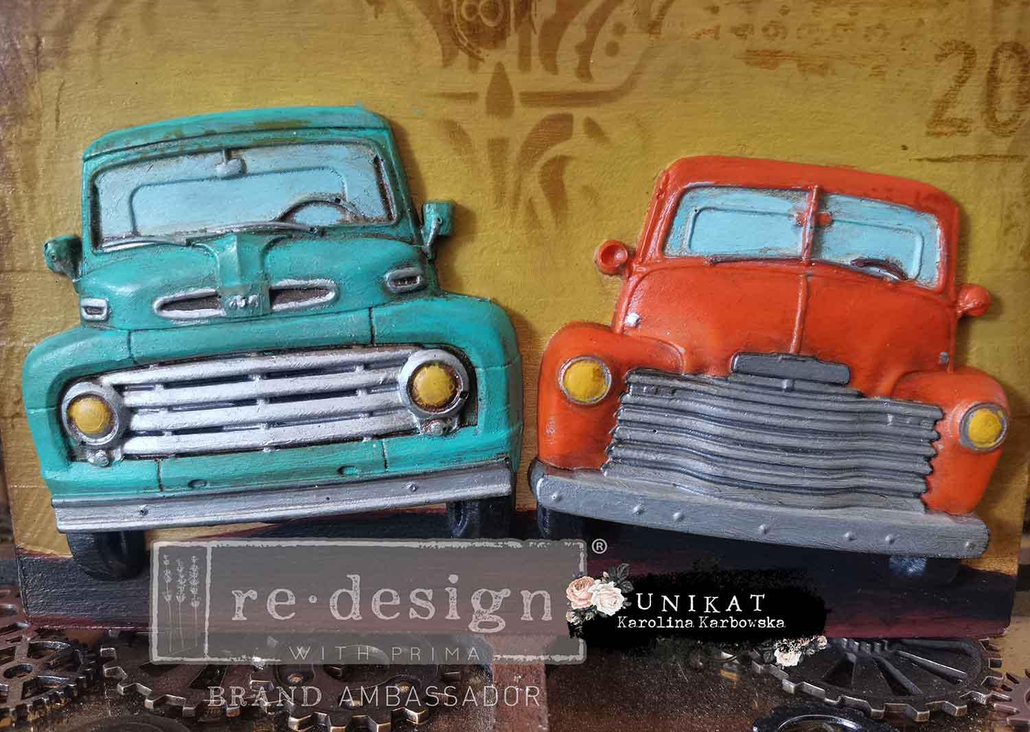 Trucks  - Resin Mould 5"x10"