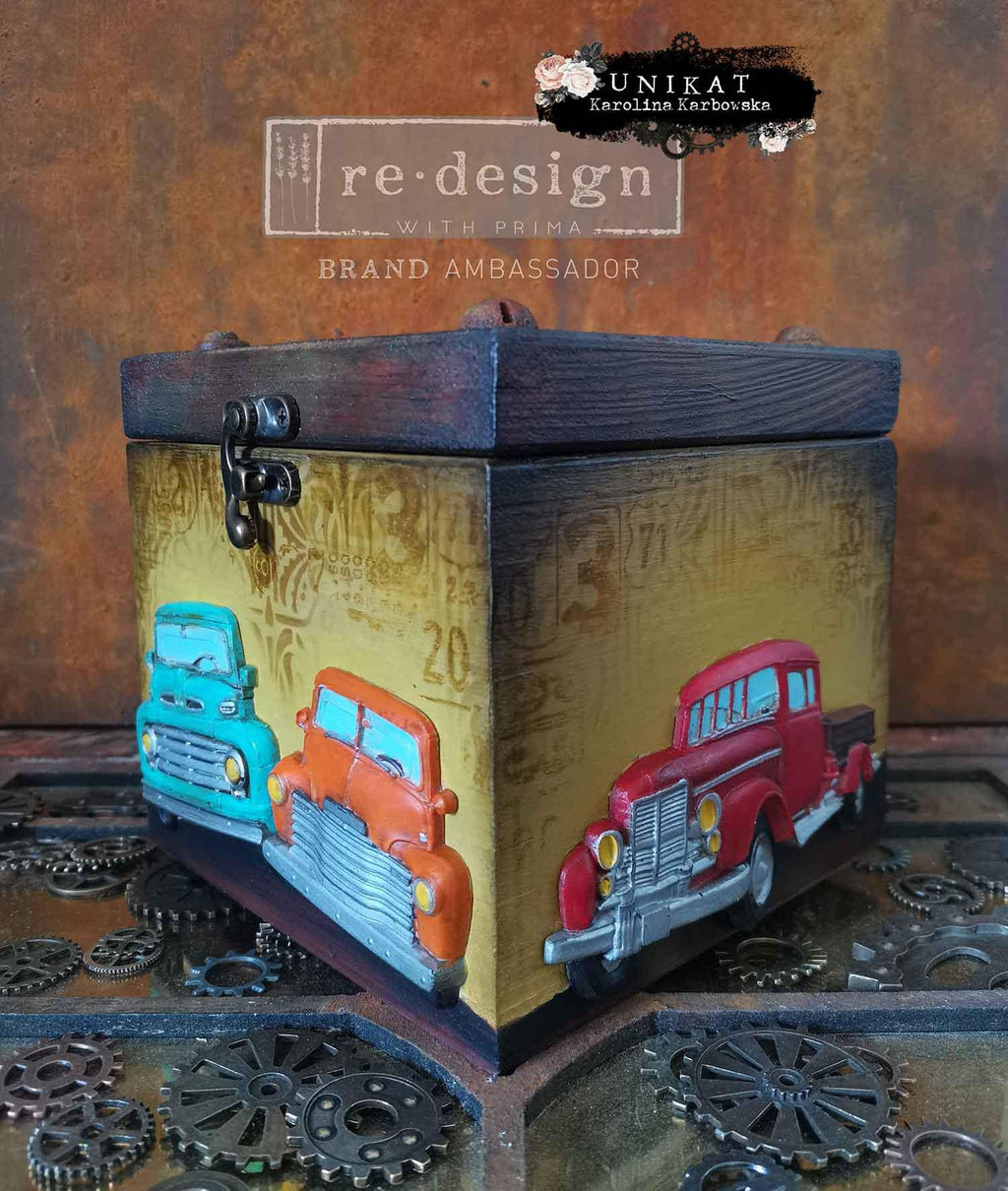 Trucks  - Resin Mould 5"x10"