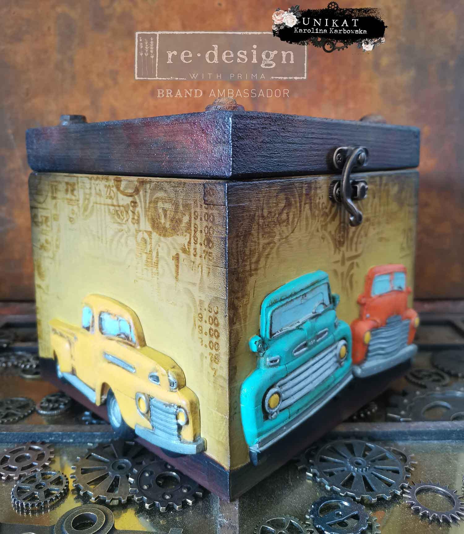 Trucks  - Resin Mould 5"x10"