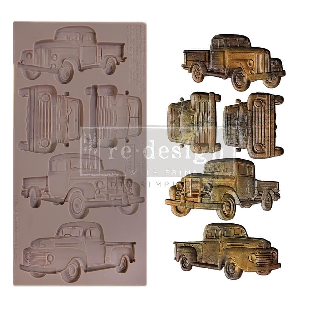 Trucks  - Resin Mould 5"x10"