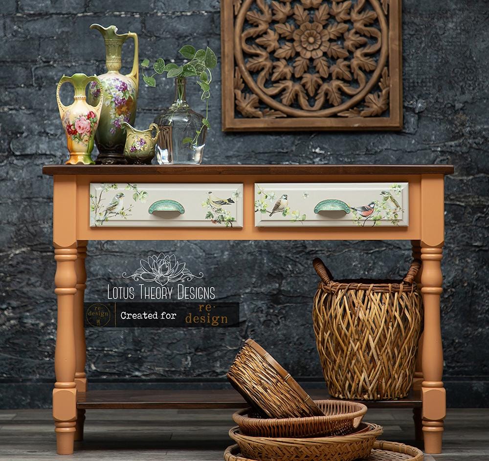 NESTLED WHISPERS | Small Transfers | Redesign With Prima | Rub on Transfers | Furniture | Arts & Crafts | 3 sheets, 6x12