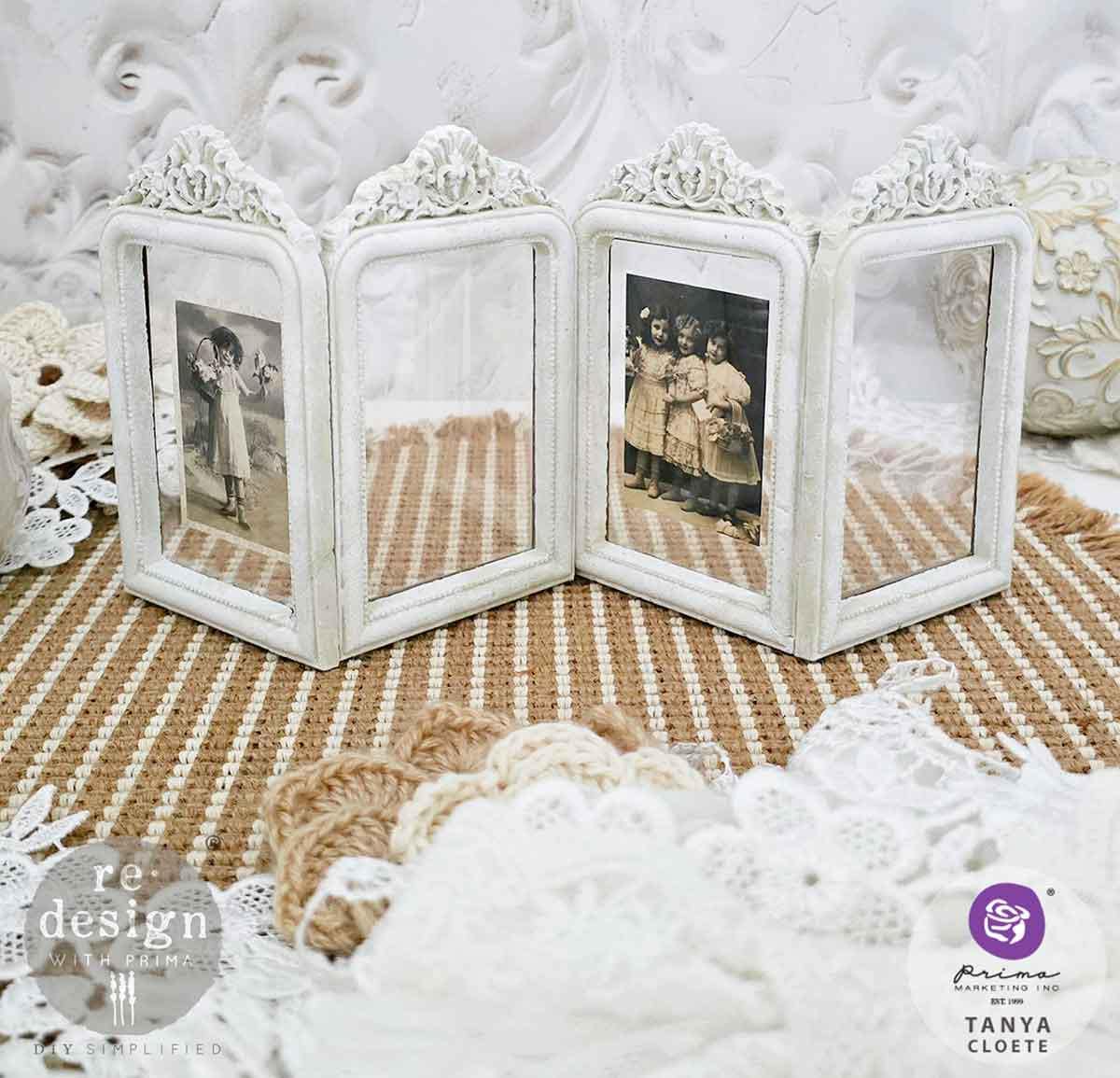 Antique Gaze - Resin Mould 5"x8"