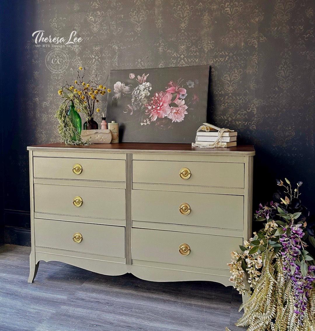 HIGHLANDS | Dixie Belle Silk Paint | muted olive | Furniture Paint | Ships Same Day | Eligible for Free Shipping