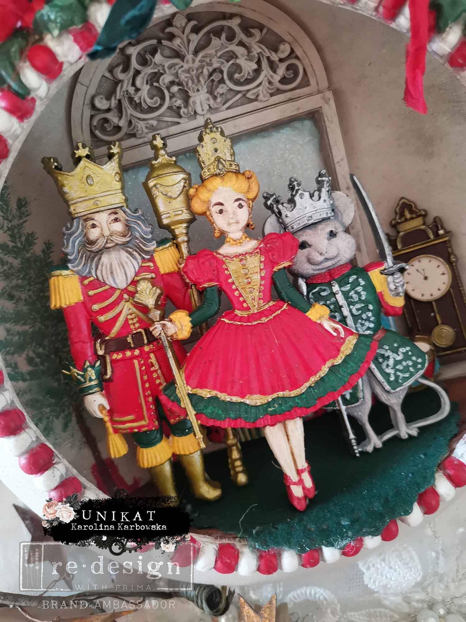 Nutcracker Party - Resin Mould 5"x8"