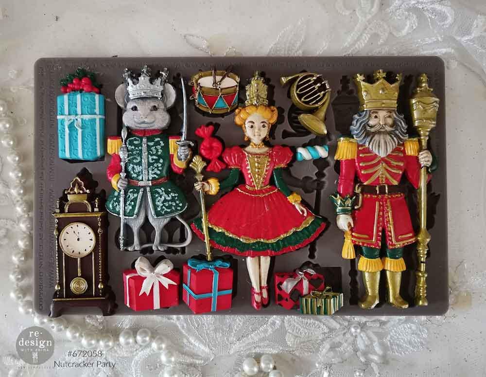 Nutcracker Party - Resin Mould 5"x8"