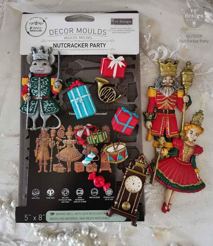 Nutcracker Party - Resin Mould 5"x8"