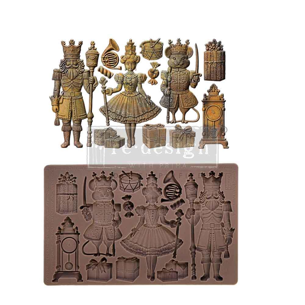 Nutcracker Party - Resin Mould 5"x8"